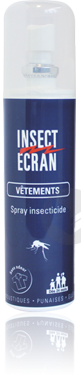 INSECT ECRAN VETEMENTS Spray anti-moustique Fl/100ml