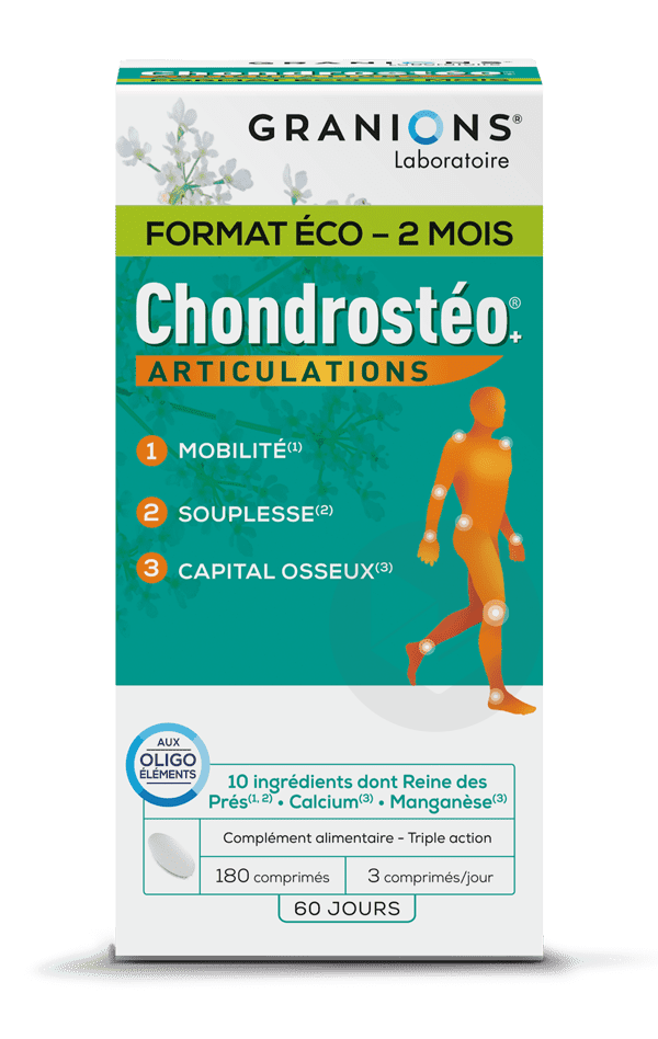 Chondrostéo+ Format économique - 2 mois 180 comprimés