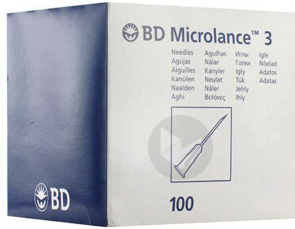 BD MICROLANCE Brun 10 45/100-G26 3/8