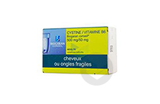 CYSTINE/VITAMINE B6 BIOGARAN CONSEIL 500 mg/50 mg Comprimé pelliculé (Plaquette de 60)