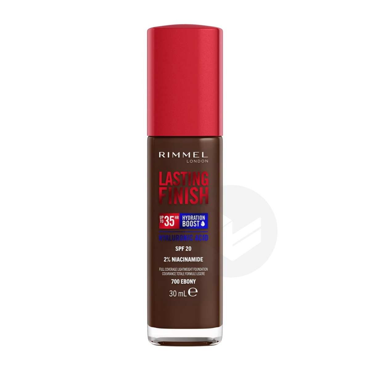 Fond De Teint Lasting Finish Jusqu’à 35h 700 Ebony 30ml