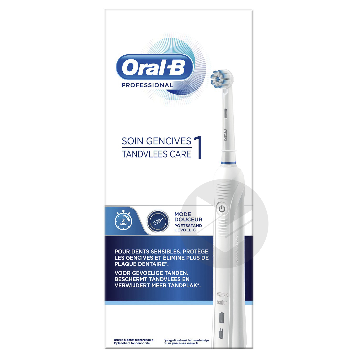 ORAL B PROFESSIONAL Brosse à dents électrique soin gencives 1