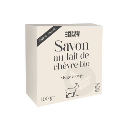 Savon au Lait De Chèvre Bio À L'amande 100g