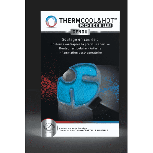 Thermcool&Hot Poche De Billes Genou