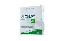 ALOPEXY 2 % Solution pour application cutanée (3 flacons de 60ml avec pompe doseuse avec applicateur)