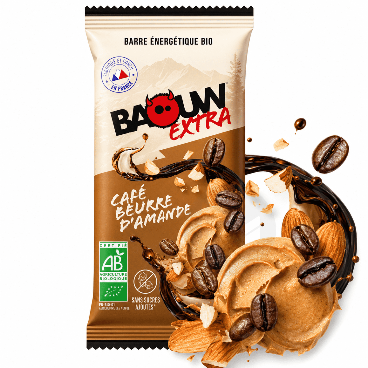 Barre Énergétique Café Beurre d'Amande 50g