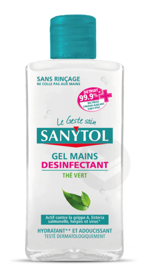 Gel Main Désinfectant Thé Vert 75ml