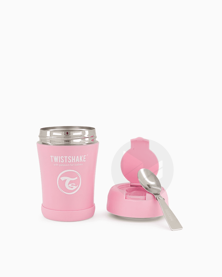 Boite Repas Isotherme 0 mois+ / Rose 350ml