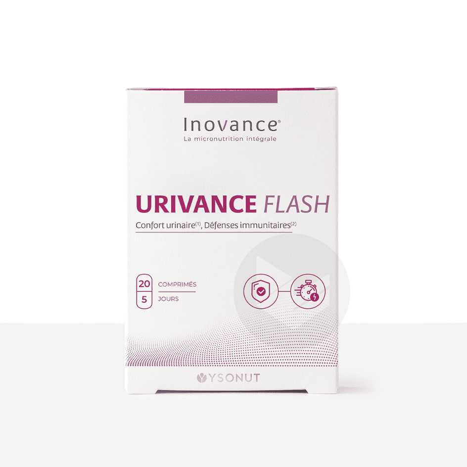 URIVANCE FLASH 20 comprimés