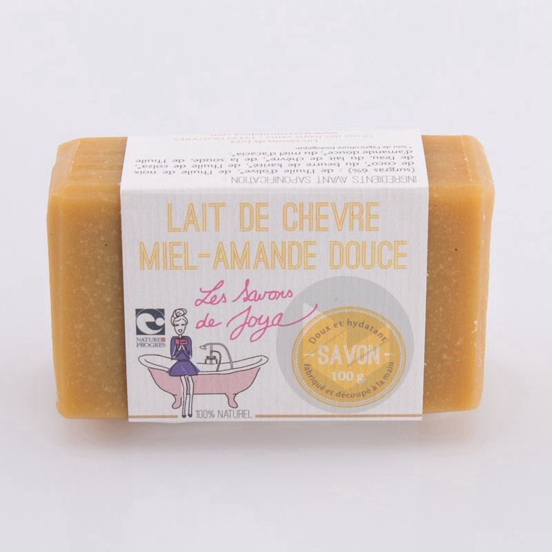 Savon Lait de Chèvre Miel-Amande douce 100g