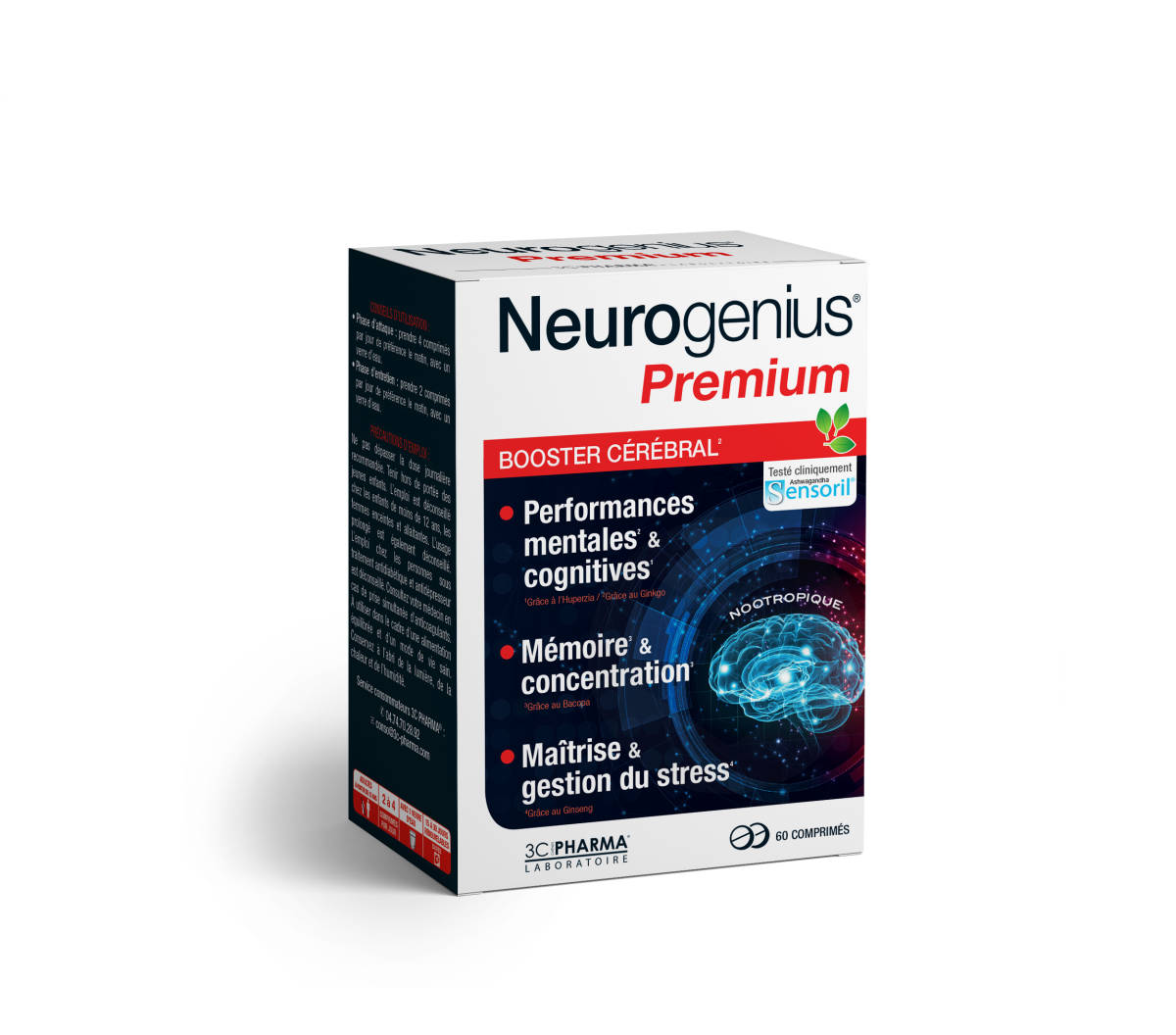 Neurogenius Premium 60 comprimés