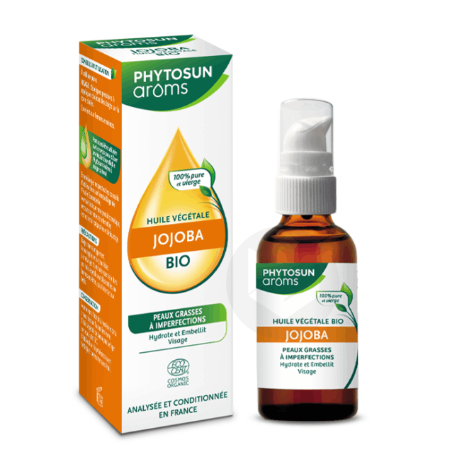 Huile Végétale de Jojoba Bio 50ml
