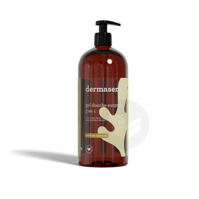 Gel douche surgras 3 en 1 Cocoon 1l