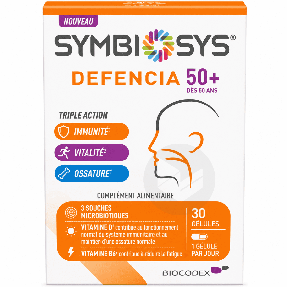 Symbiosys Defencia 50+ 30 gélules