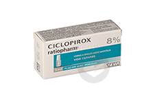 CICLOPIROX TEVA 8 % Vernis à ongles médicamenteux (Flacon de 3ml)