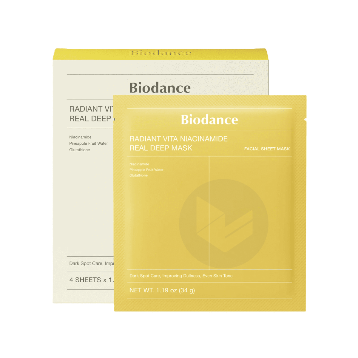 Radiant Vita Niacinamide Real Deep Mask 34g