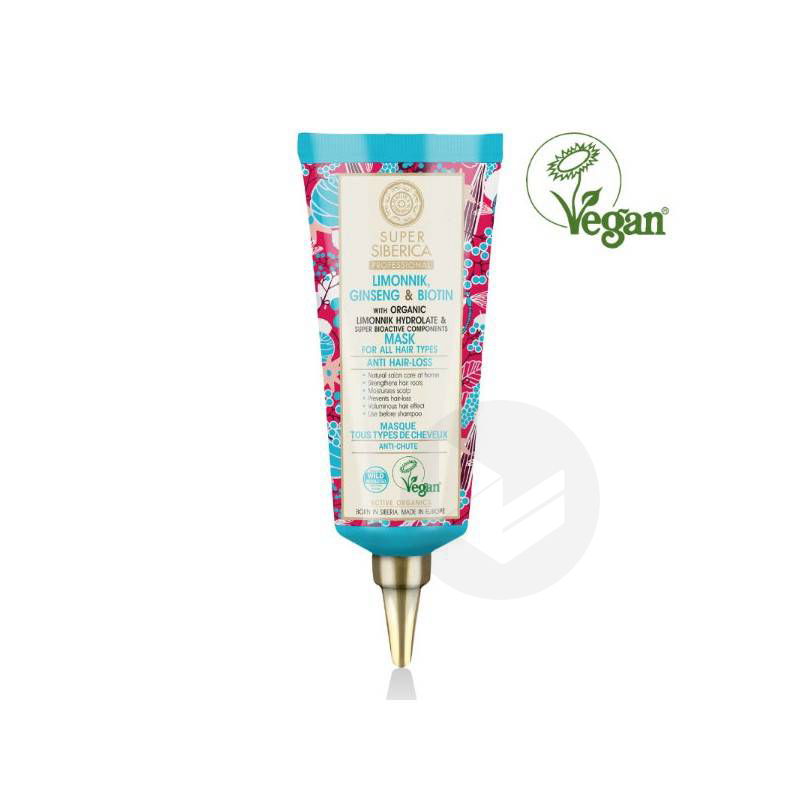 Masque Capillaire Schisandra et Ginseng Tous Types de Cheveux 100ml