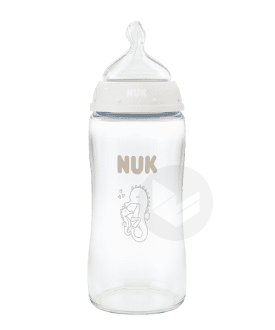 Biberon NUK First Choice en verre 240ml