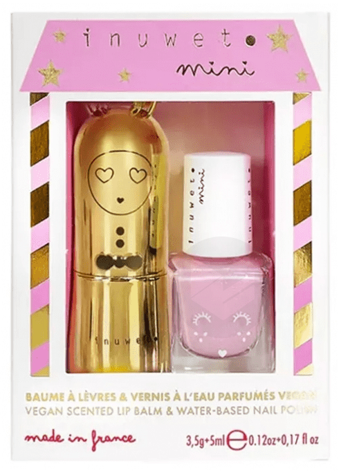 Coffret Baume à Lèvres 3.5g + Vernis Parfumé à l'Eau Pastèque 5ml