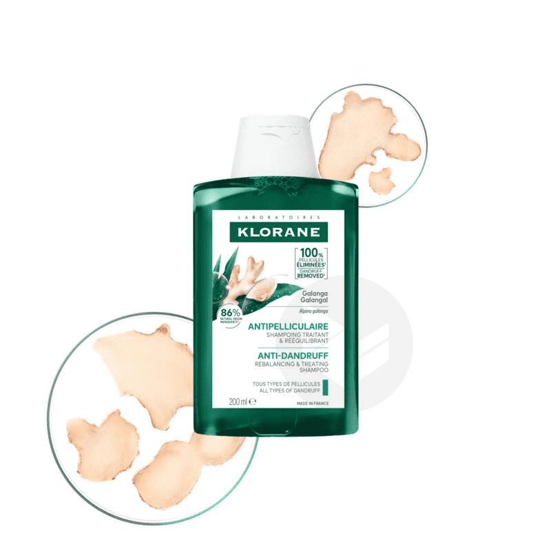 GALANGA ANTIPELLICULAIRE Shampoing Traitant et Rééquilibrant 200ml