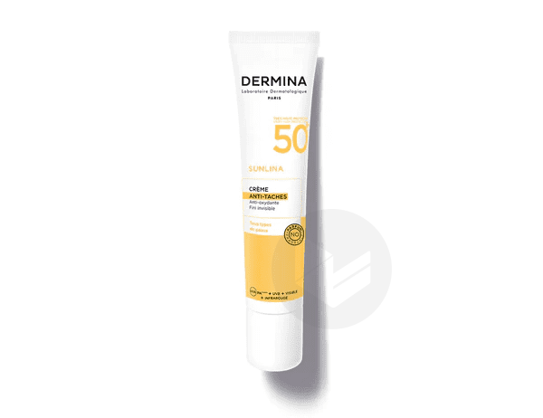 Crème solaire anti taches SPF50+ 40ml