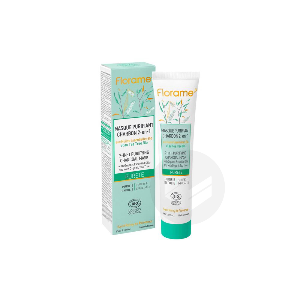 Masque Purifiant CHARBON 2-en-1