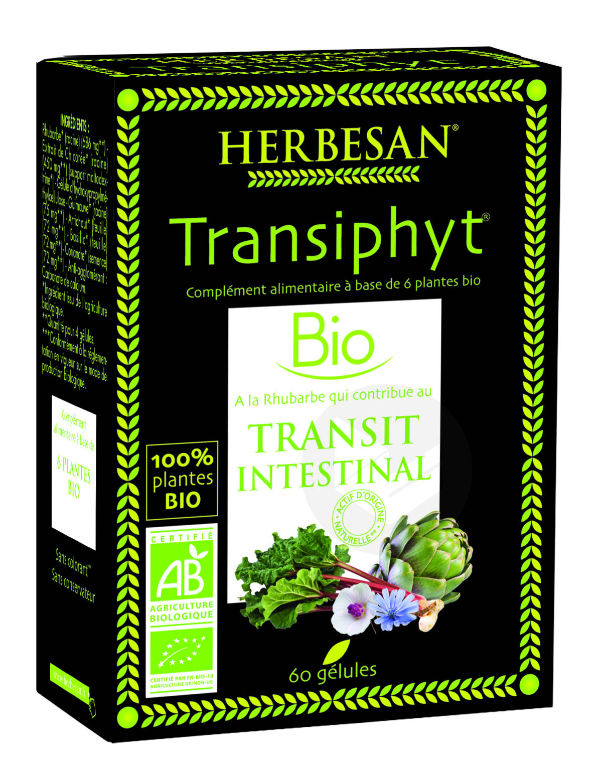 Transiphyt Bio 60 Gélules