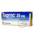 TOPREC 25 mg Comprimé (Plaquette de 20)