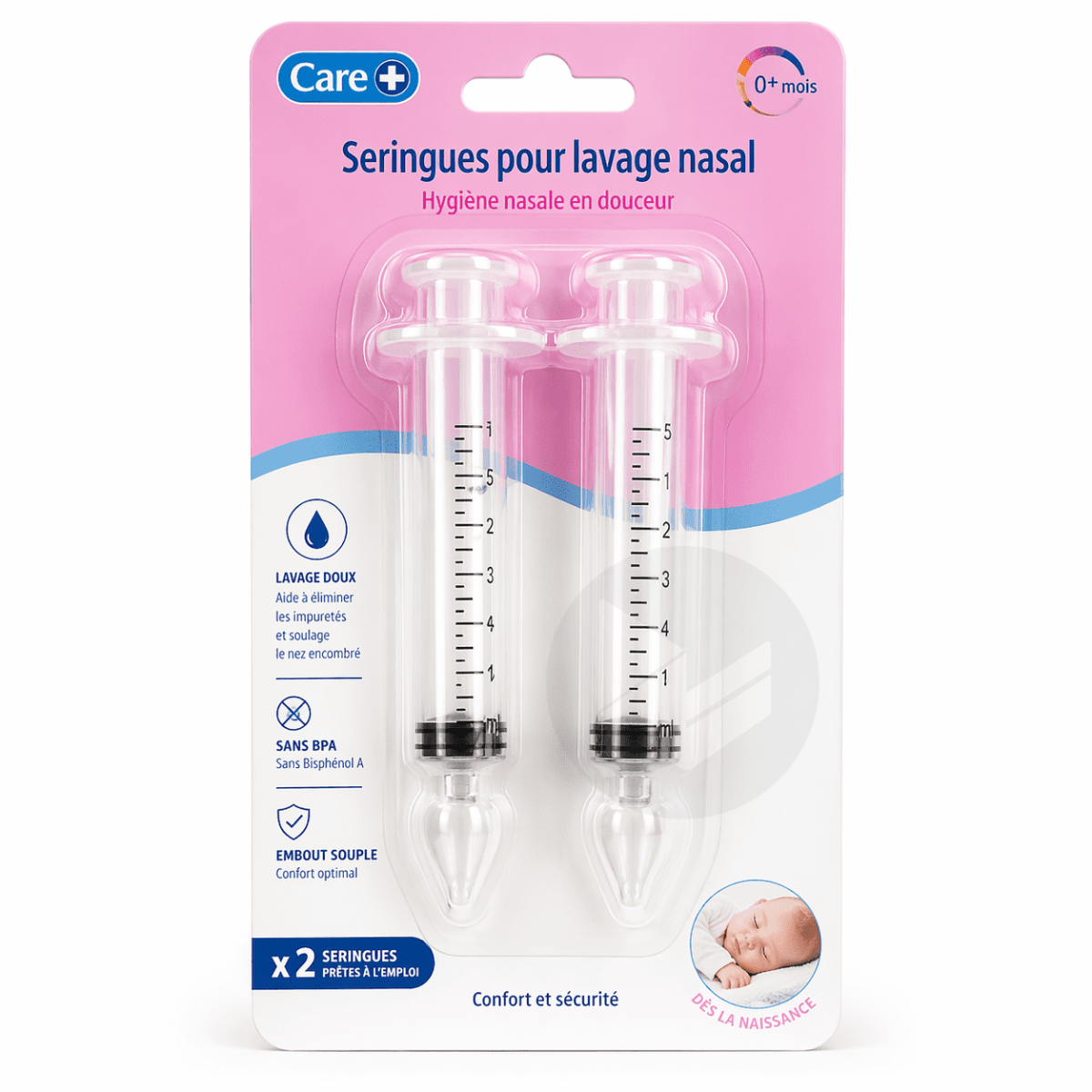 Seringue Lavage Nasal x2