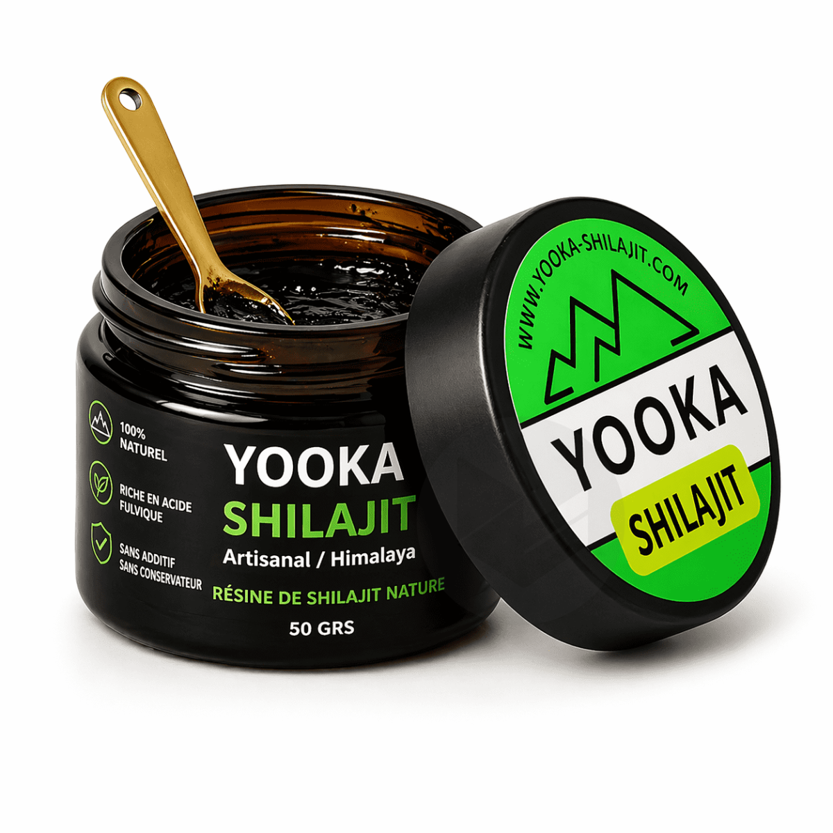 Résine de Shilajit nature 50g