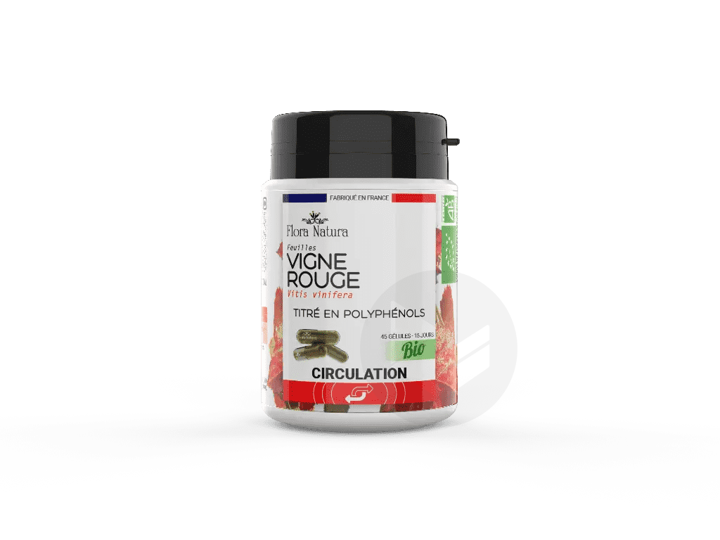 Vigne rouge BIO 45 gélules