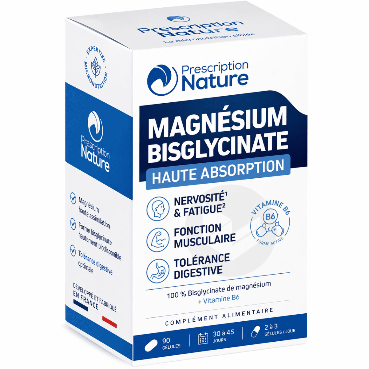 Magnésium Bisglycinate 90 gélules