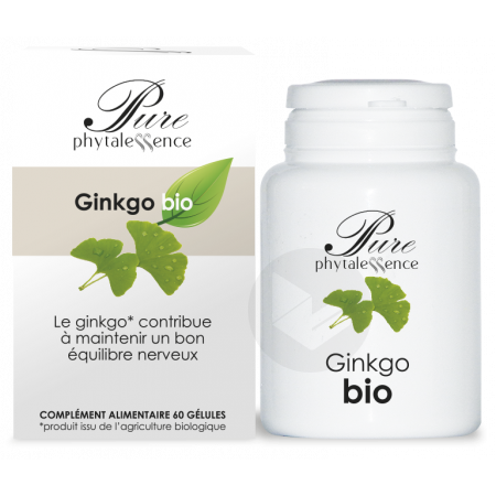 Ginkgo bio 60 gélules