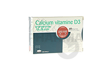 CALCIUM VITAMINE D3 ARROW 500 mg/400 UI Comprimé à croquer/sucer (Boîte de 60cp)
