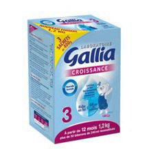 GALLIA CROISSANCE Lait pdre de 12 mois à 3 ans B/1,2kg