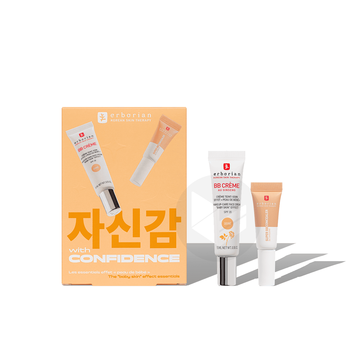 Coffret Les essentiels effet "Peau de Bébé" Doré