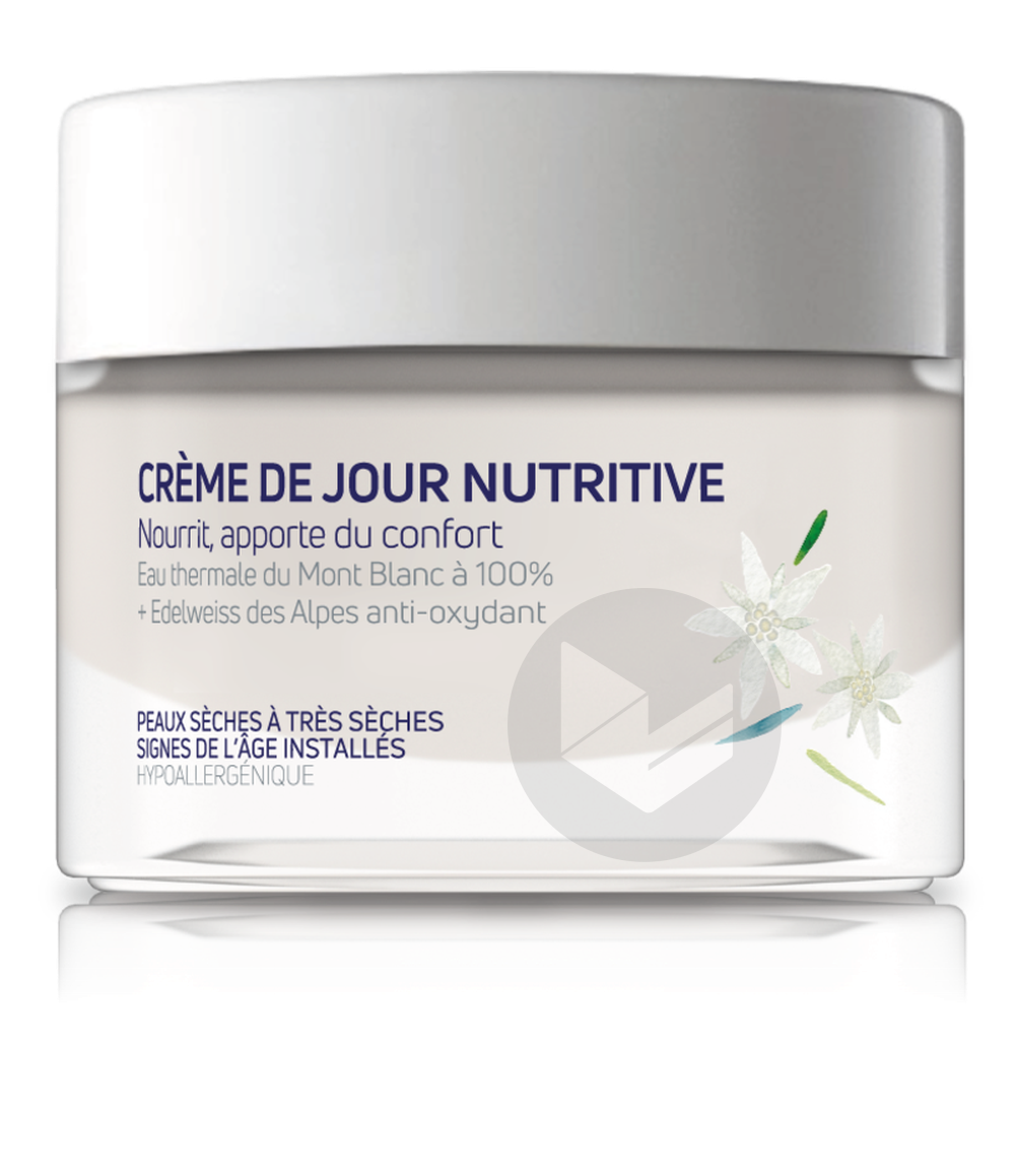 Saint-Gervais Mont Blanc Signes de l'âge Crème de Jour Nutritive pour peaux sensibles 50 ml