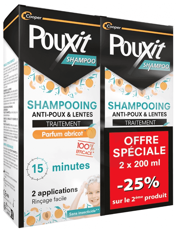 Shampoing Anti-Poux & Lentes 2x200ml
