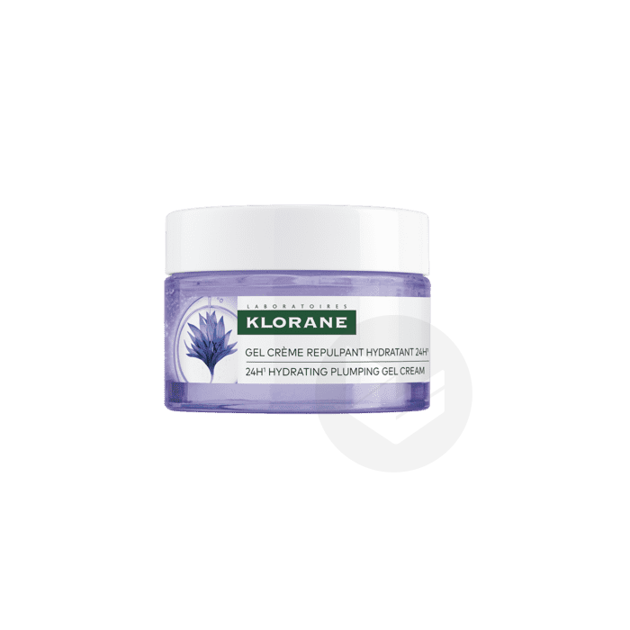 Gel crème hydratant repulpant 24h - Bleuet Bio + Acide Hyaluronique 50ml