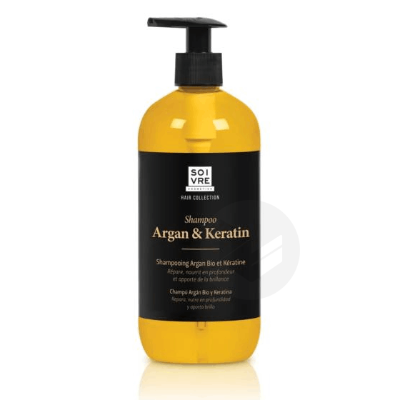 Shampooing Argan & Kératine 500ml