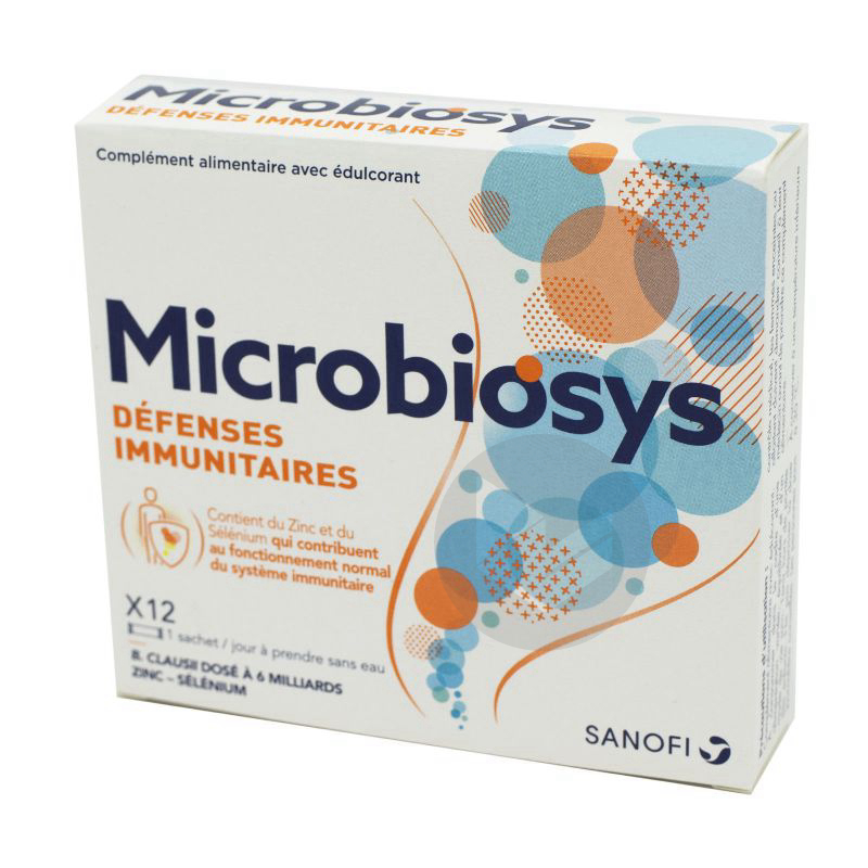 Microbiosys Défense Immunitaire 12 sachets