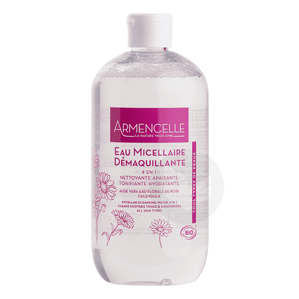 Eau micellaire démaquillante bio 500ml