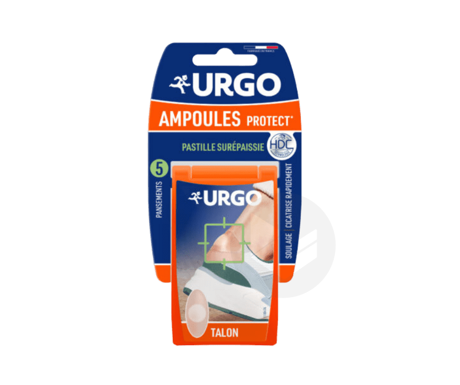 URGO Traitement Ampoules Talon 5 pansements
