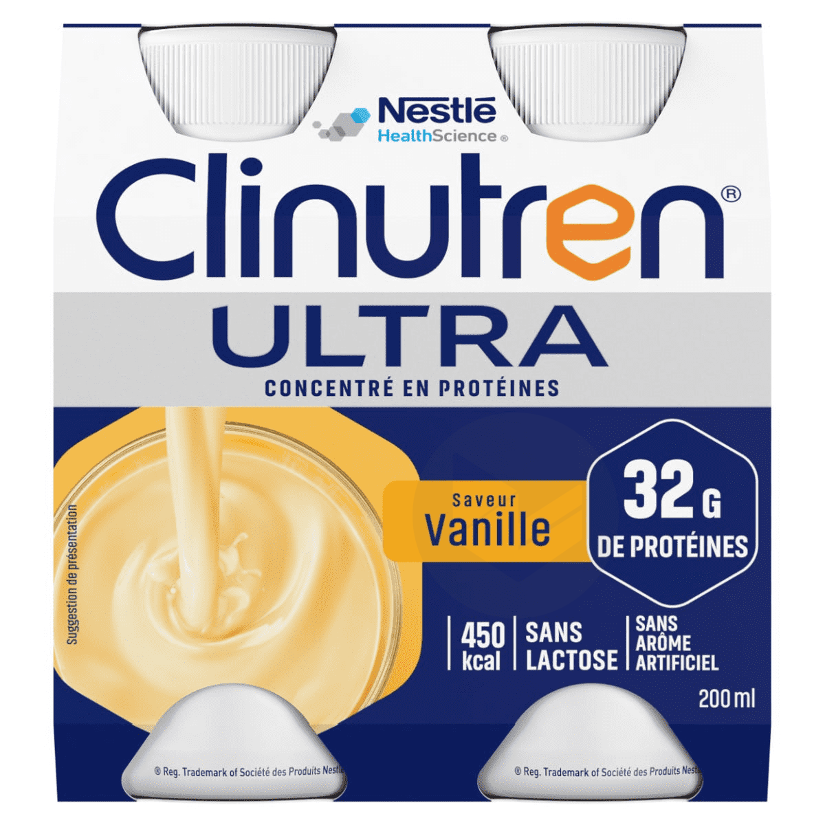 Clinutren Ultra Saveur Vanille 4x200ml
