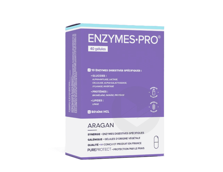 ENZYMES•PRO 40 gélules