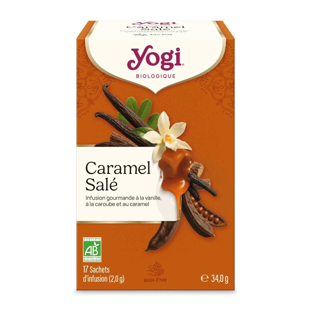 Infusion gourmande Caramel Salé 17 sachets