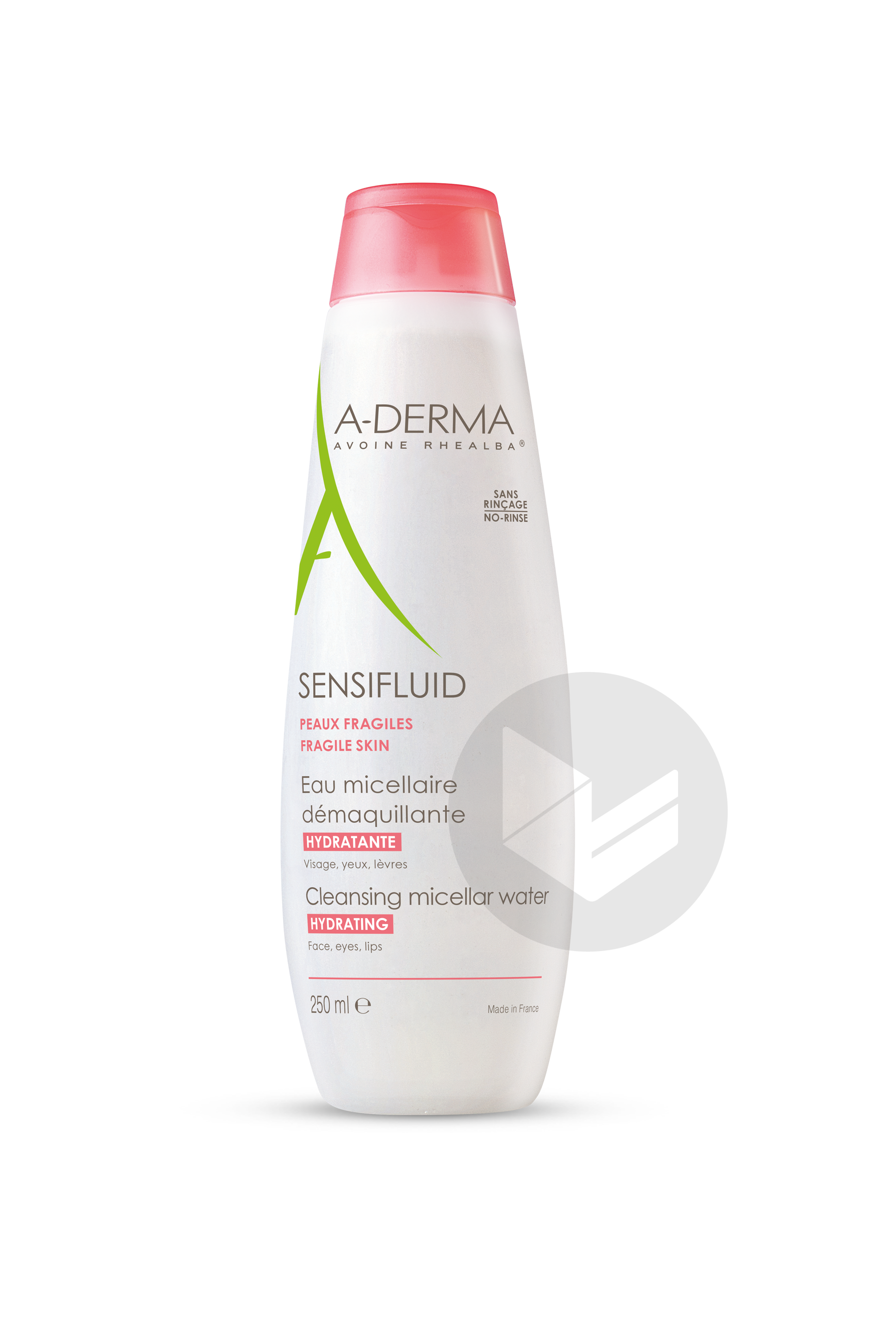 A-DERMA SENSIFLUID Eau micellaire démaquillante et hydratante - 250ml