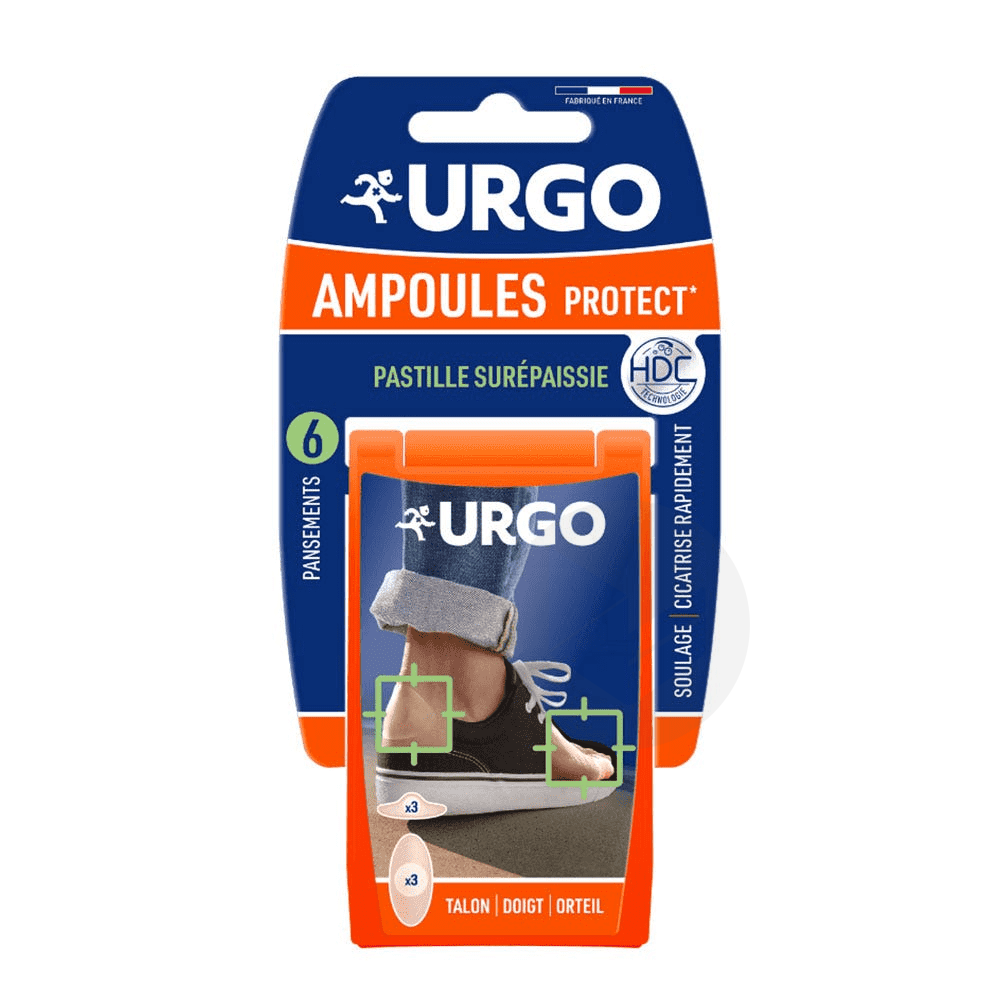Pansements Ampoules Surépaissis Talon doigt orteil x6