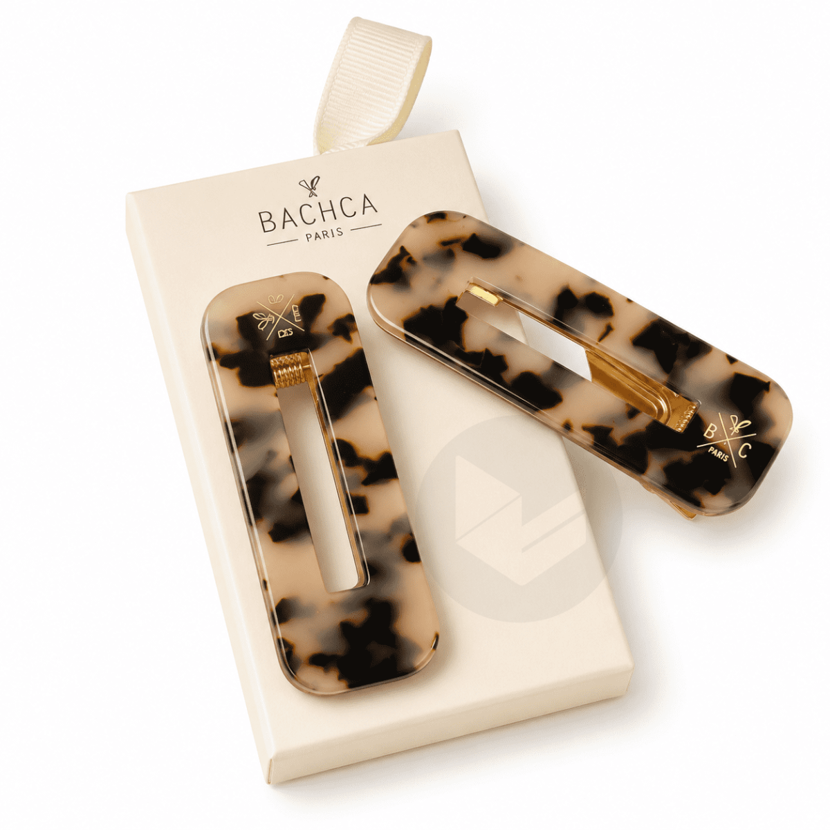 Barrettes Écaille x2