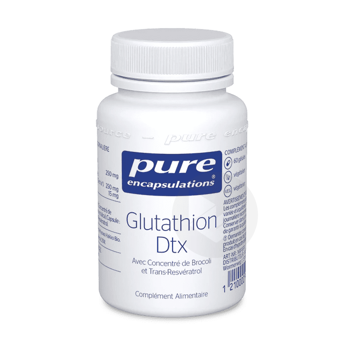 Glutathion Dtx 60 gélules